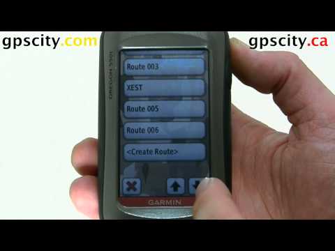 Garmin Oregon 450, 450t, 550, 550t : The Route Planner with GPS City