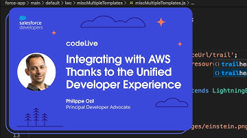 Integrating with AWS Thanks to Unified Developer Experience