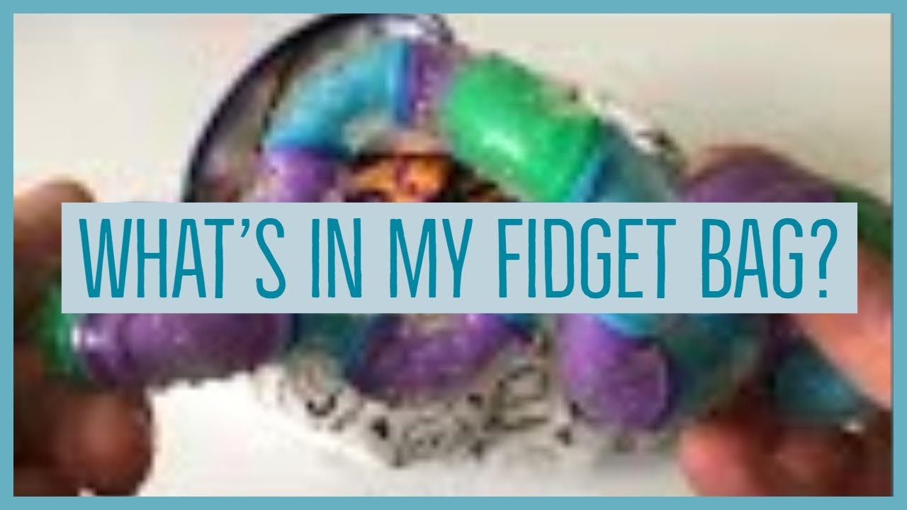 What's in my Fidget/Stim Toy Bag? [CC]