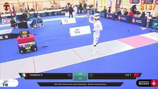 Odd Calls in Épée: P-Black given after 59 seconds