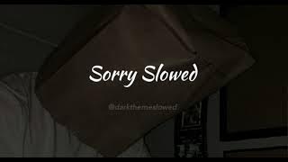 Justin Bieber - Sorry (Slowed Reverb)