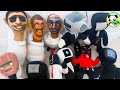 【スキビディトイレ】Skibidi toiletのぬいぐるみやイラストでキャラクター紹介★characters/toys/drawing