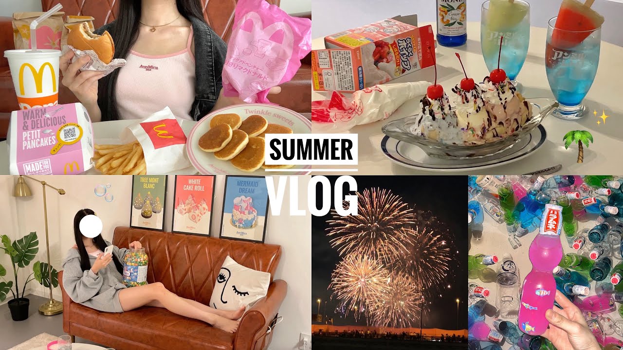 [Vlog] Это лето в Японии! 🇯🇵8 things to do in the summer✏️🍉Daily life of a 22-year-old living alone🏠
