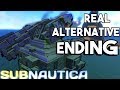 Subnautica - ALTERNATIVE SUNBEAM DISABLED GUN ENDING FOUND! ALTERRA CONTACTED - Gameplay