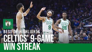 HIGHLIGHTS: Best plays from the 2021-22 Boston Celtics' 9-game win streak | NBC Sports Boston