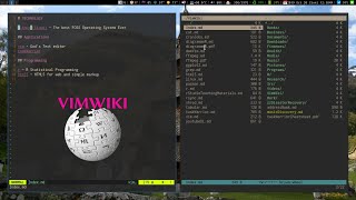 Vimwiki Plugin For Vim Research Management on Arch Linux