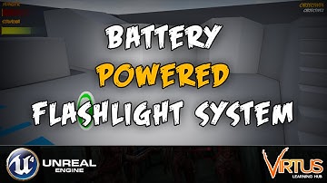 Battery Powered Flashlight -#10 Creating A Survival Horror (Unreal Engine 4)