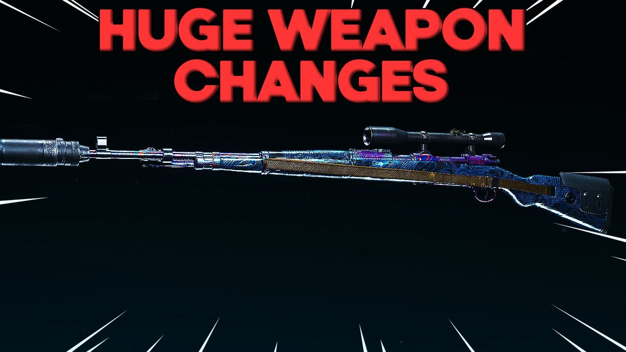 HUGE Warzone Pacific Weapon Changes 😱