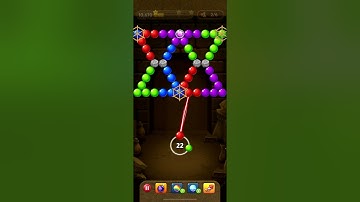 Bubble Pop Origin Level 99 Collect Gems #bubblepop