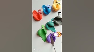Alphabet lore Color Mixing #colormixing #satisfying #alphabetlore