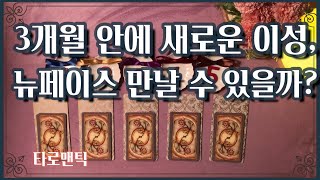 [타로/연애운] 3개월 안에 새로운 이성이나 뉴페이스 만날 수 있을까요?