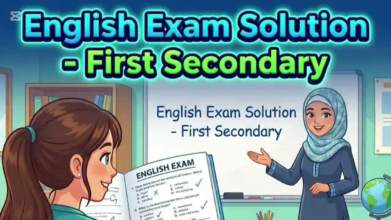 نموذج فرض اولى :كفاش تحل الفرض بسهولة😁😌