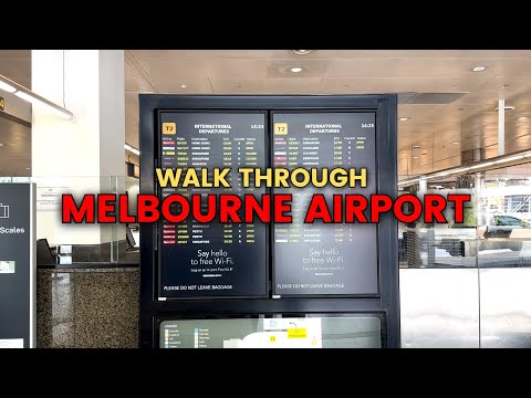 Video: Melbourne flygplatsguide