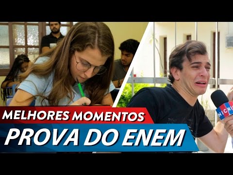 MELHORES MOMENTOS:  PROVA DO ENEM