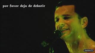 Depeche Mode when the body speaks live paris (Subtítulos español)