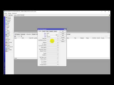 Базовая настройка MikroTik CAPsMAN, точка доступа cap ac