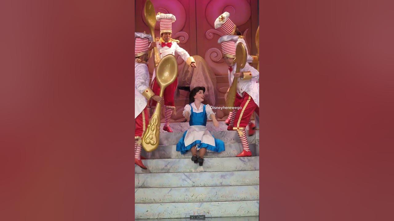 Belle Dances Through “Be Our Guest” ✨🍽️ | Disney Stage Magic Live!