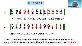 Rule of 20 and 22