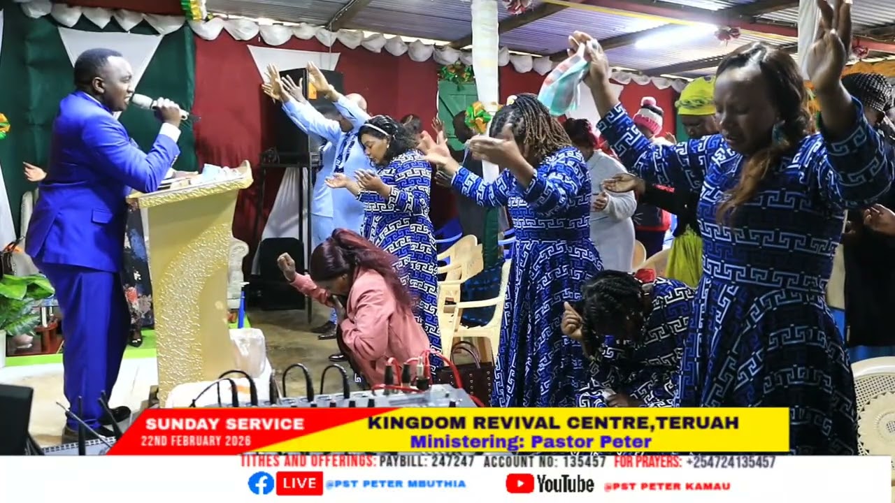 KINGDOM REVIVAL CENTRE  MAIN SERVICE SUNDAY  22.02.2026