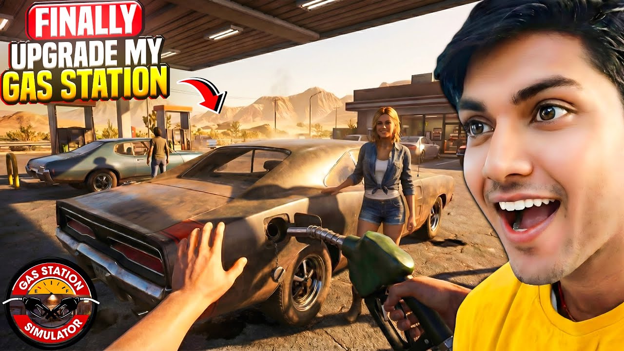 TRY TO FAST UPGRADE GAS  ⛽ STATION SIMULATOR 🔥😱