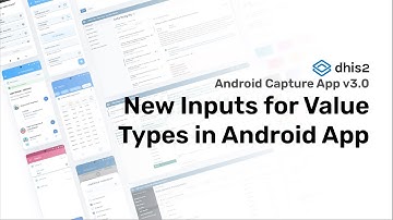New Inputs for value types in Android App - #dhis2 #capturev3 #androidcaptureapp