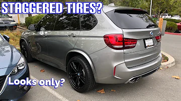 Do staggered wheels affect handling?