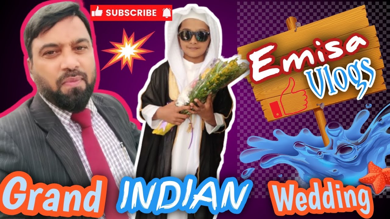 Grand Indian Wedding. Hindustani Shadi |  Emisa Vlogs 