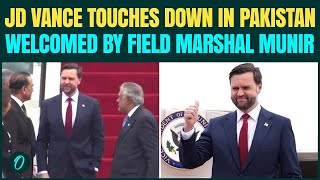JD Vance Lands in Pakistan with U.S Delegation For Talks With Iran on Hormuz, Nuclear Crisis, War