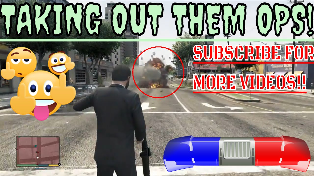 LOS SANTOS EPIC POLICE CHASE GTA 5 "MICHAEL" - YouTube