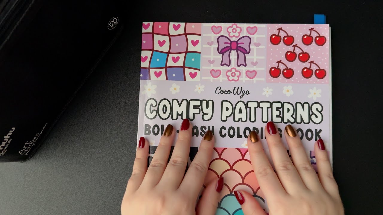 ASMR Whisper - Let's Color Some More Repetitive Patterns Together 🎨