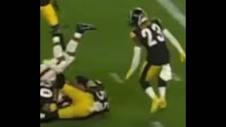 Slow motion of Nick Chubb’s knee injury vs Steelers