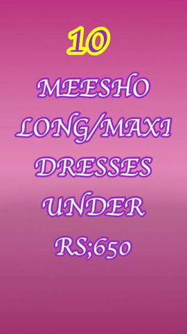 10 meesho Dresses Starting Rs:235 #meeshofinds #shorts #ytshorts #viral