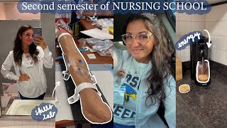 the only video I filmed for my second semester of Nursing School | Fall 2024