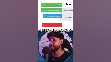 Toast System Design in React JS 🔥🔥 #reactjs #javascript #reactjstutorial