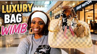 What's In My Louis Vuitton Speedy? Damier Azur! I Mrs. DLC #over60 #wimb