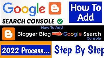 Google Search Console Advanced Tutorial in Hindi 2022 For Blogger | How to Submit Blog & Sitemap