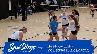 SDVBC 16 James vs. East County Volleyball Academy