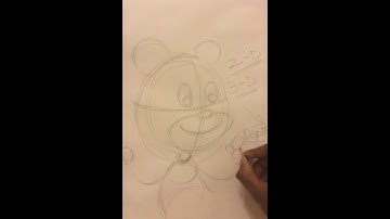 How to draw cartoon characters using only circles