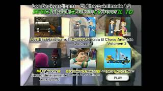 Los Backyardigans - El Chavo Animado 1-2 - Uglydolls - Krakens Y Sirenas 6 En 1 Dvd Menu Pirata