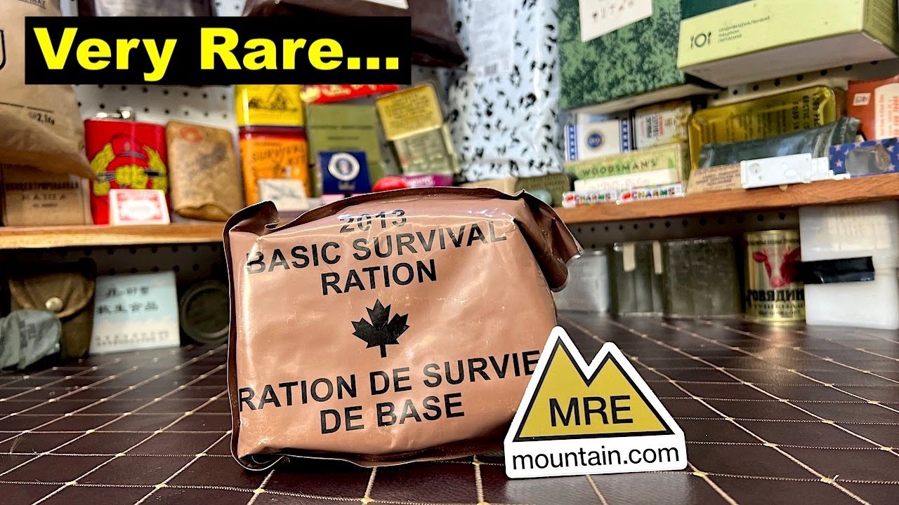 MRE REVIEW 2013 Canadian Military BASIC SURVIVAL Ration YouTube MRE REVIEW 2013 Canadian Military BASIC SURVIVAL Ration YouTube