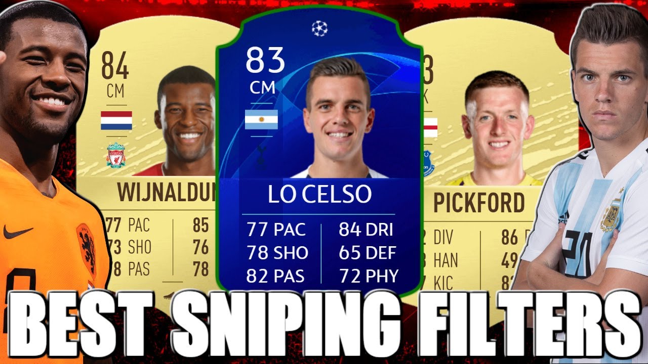 BEST SNIPING FILTERS | FIFA 20!!