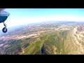 Fast flight over lleida