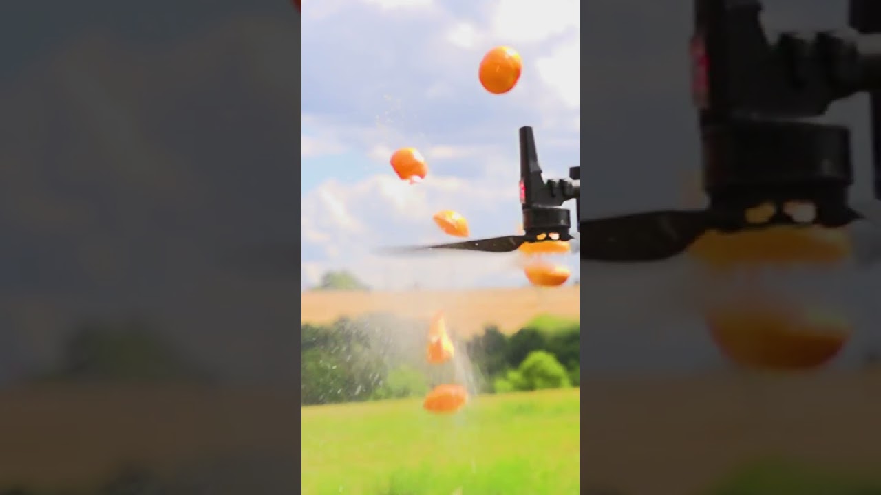 Čerstvá šťáva přímo od dronu! 🍊