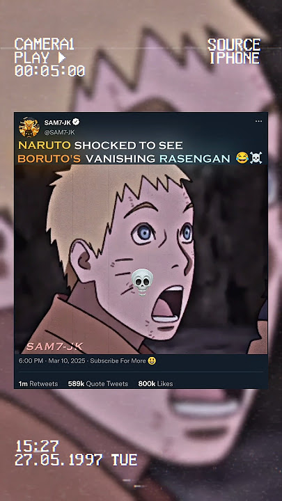NARUTO SHOCKED TO SEE BORUTO'S VANISHING RASENGAN 😂🤯