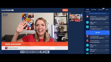 How to show live comments on screen in Restream Studio