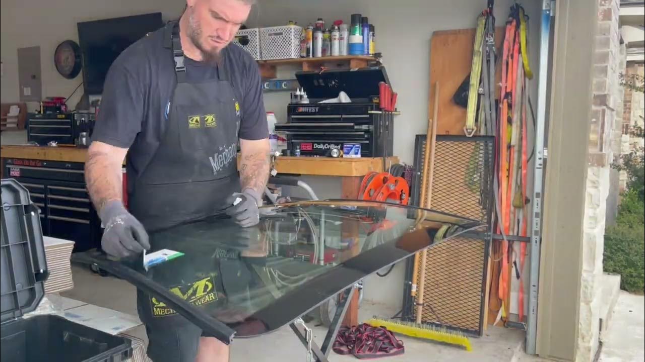 2019 Toyota Tacoma Windshield Replacement and Re-calibration - YouTube
