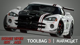 Marmoset realtime DODGE VIPER SRT10 ACR edition 3 screenshot 4