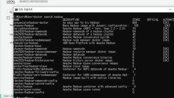 20221018 빅데이터분산저장처리02 리눅스 Linux JDK 하둡 Hadoop Pull 도커 Docker 이미지 Image