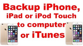 Back Up IPHONE 6 & IPHONE 6 Plus /5S/5C/5/4S to Computer or iTunes screenshot 5