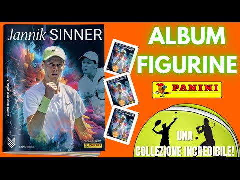 JANNIK SINNER S FIGURINE ALBUM Starter Pack 